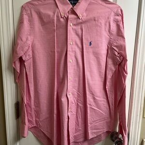 Ralph Lauren Pink Casual Button Down Shirt